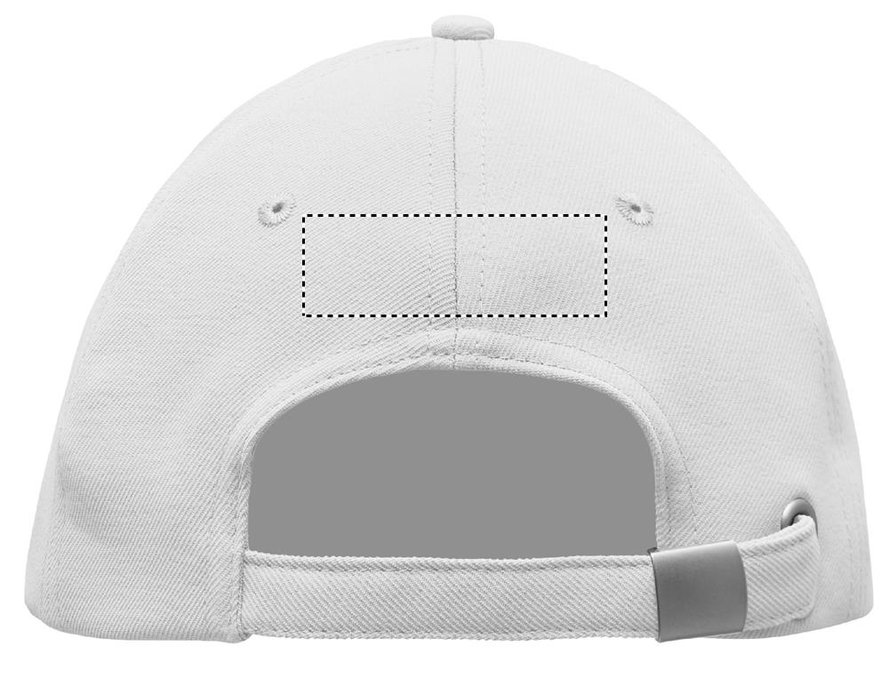RPET 5 panel baseball cap back 06