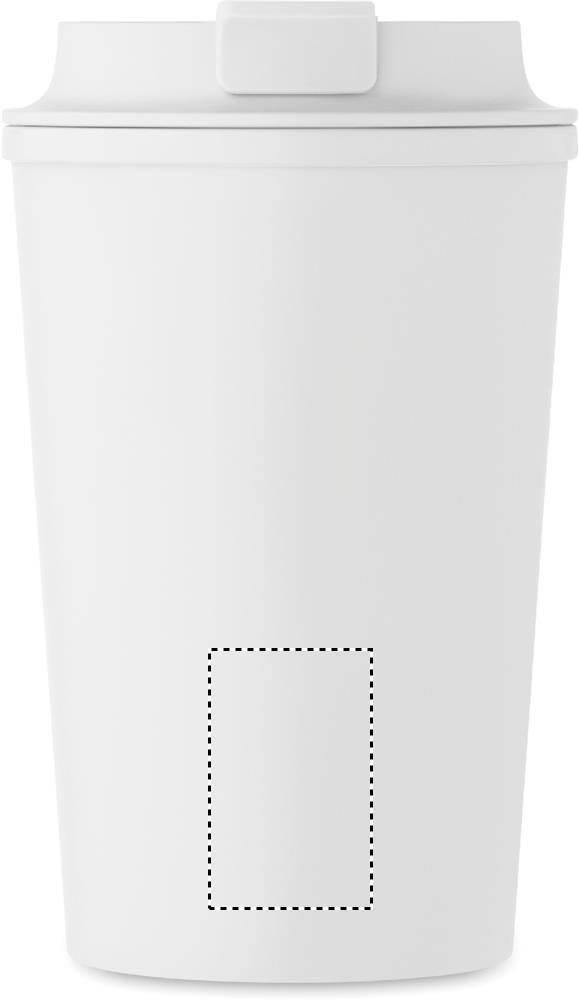 PLA double wall tumbler 350ml front lower 06