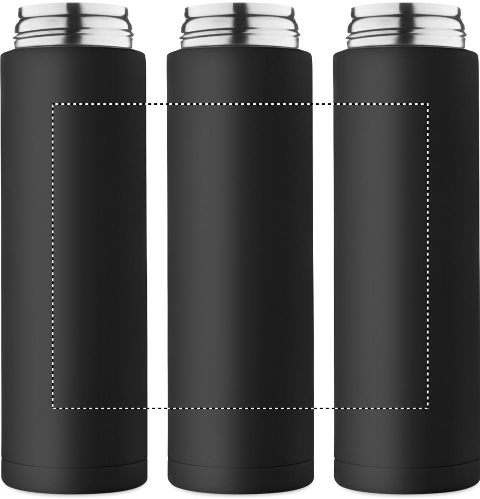 Double wall bottle 500 ml roundscreen 03