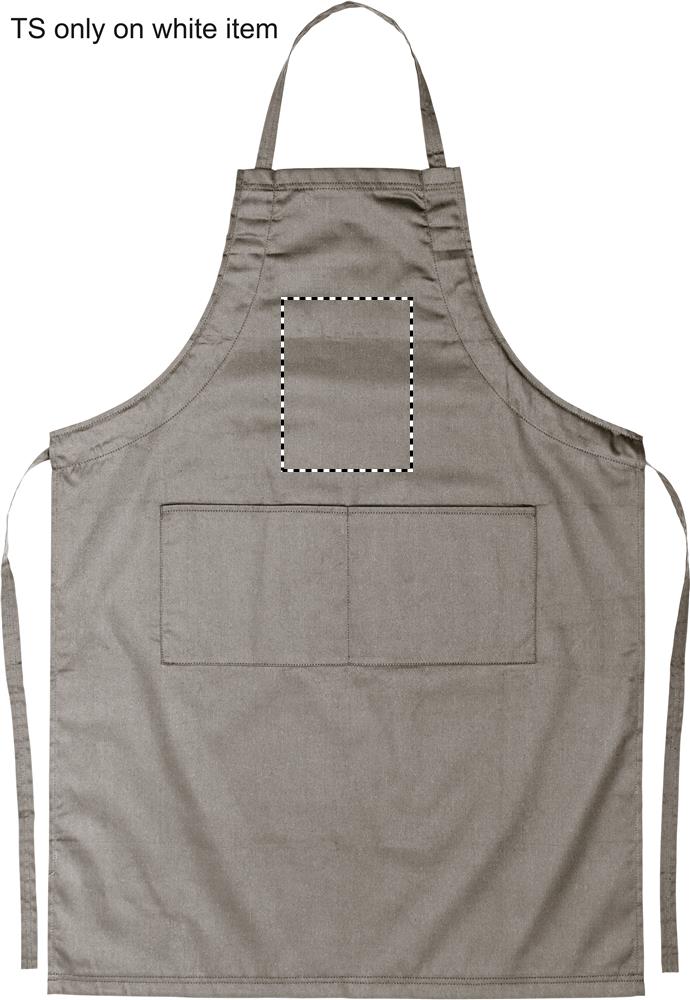 Adjustable apron front above pocket 07