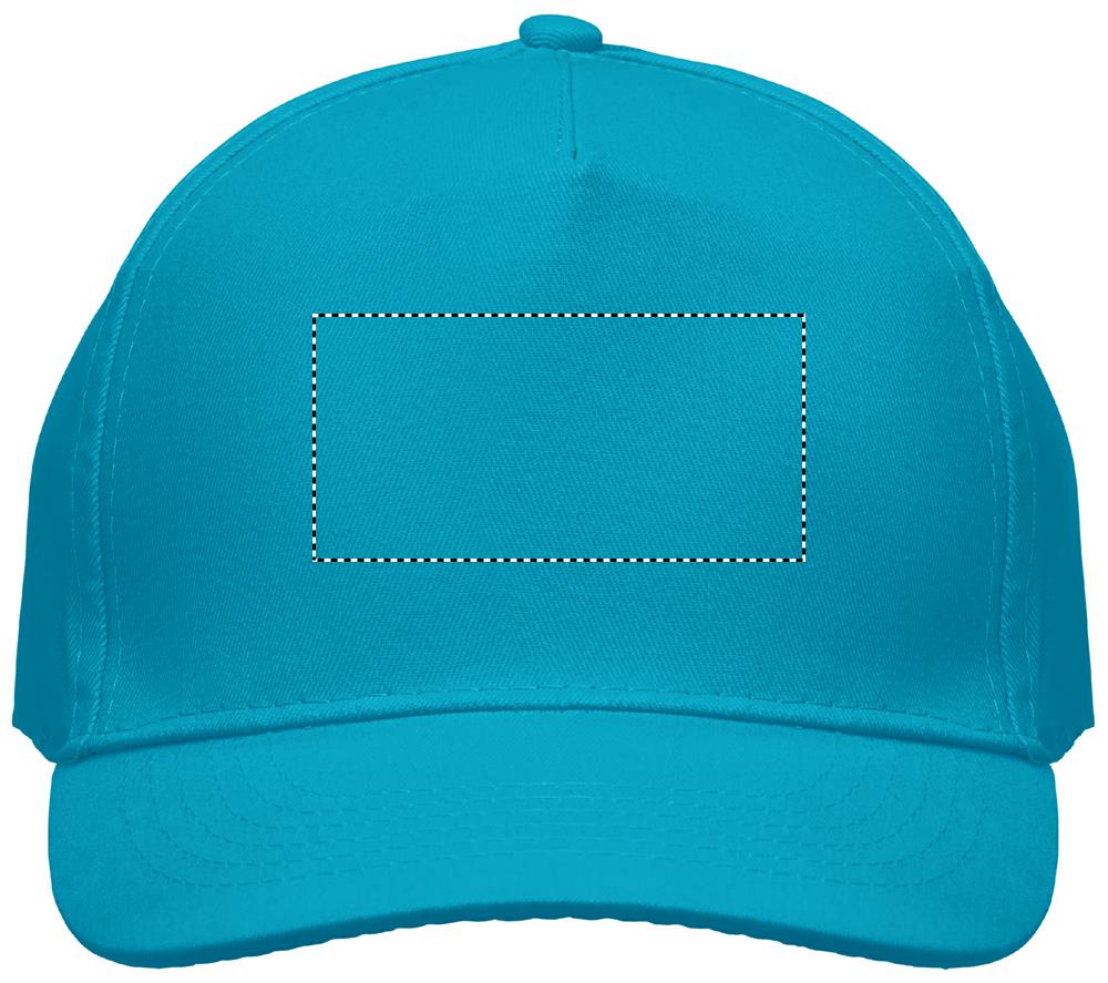 5 PANEL BASEBALL CAP 180 GR/M front 2 12