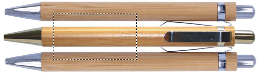 Bamboo automatic ball pen roundscreen 40