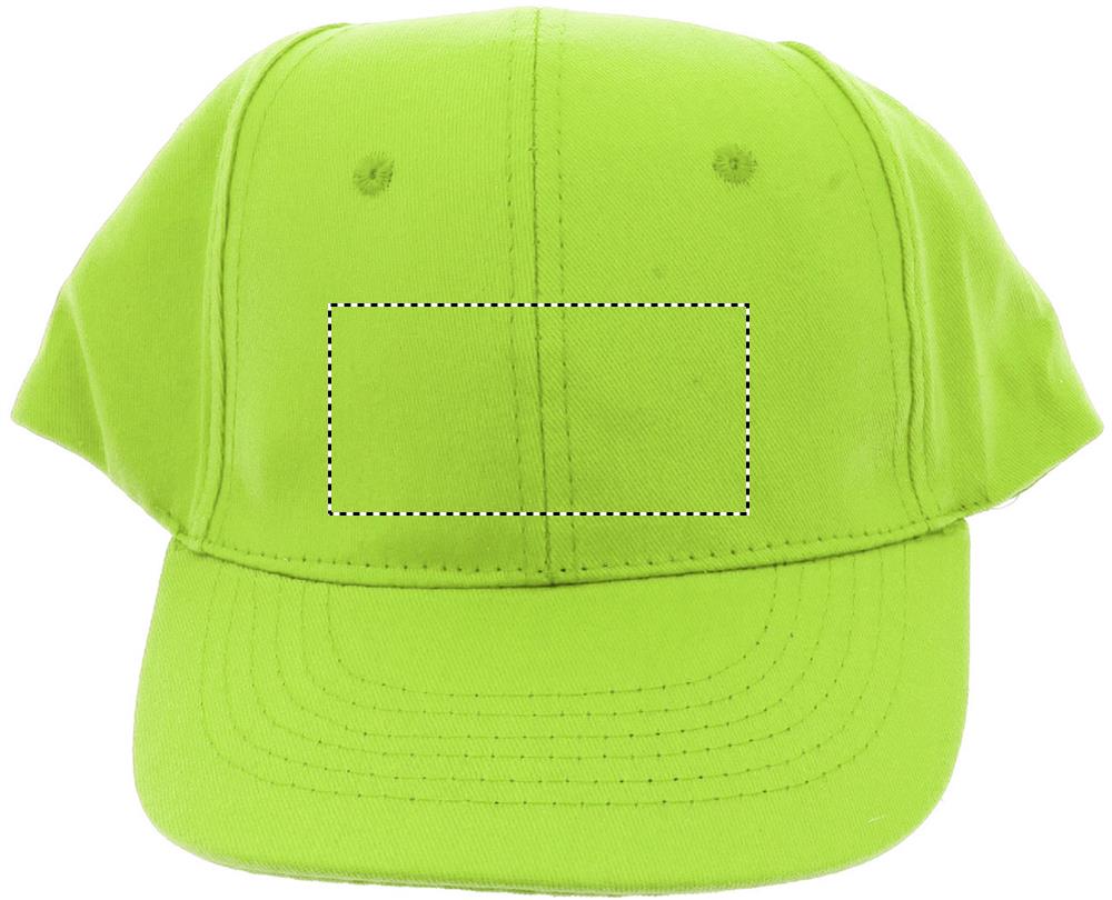 6 panels baseball cap front embroidery 48
