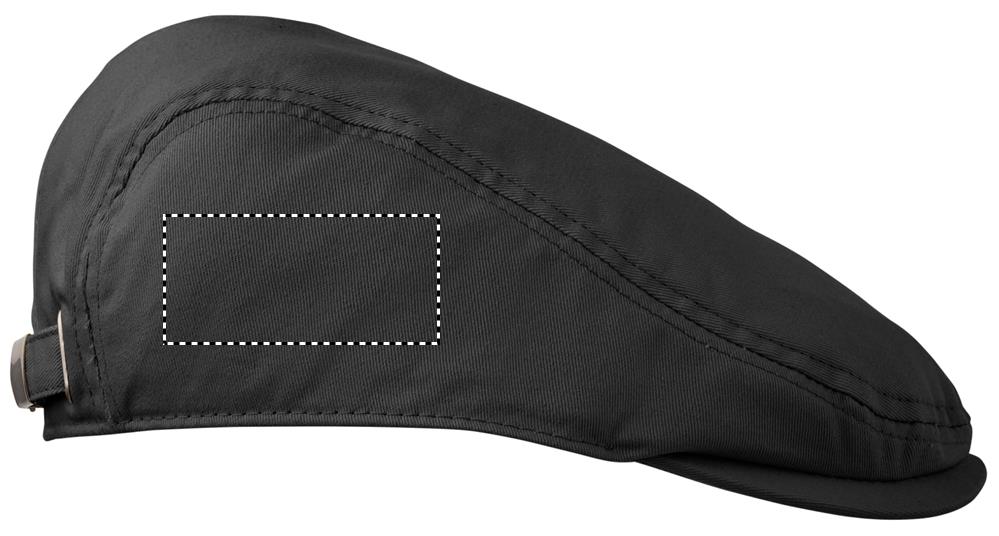 Newsboy flat cap 235 gr/m² right side 03