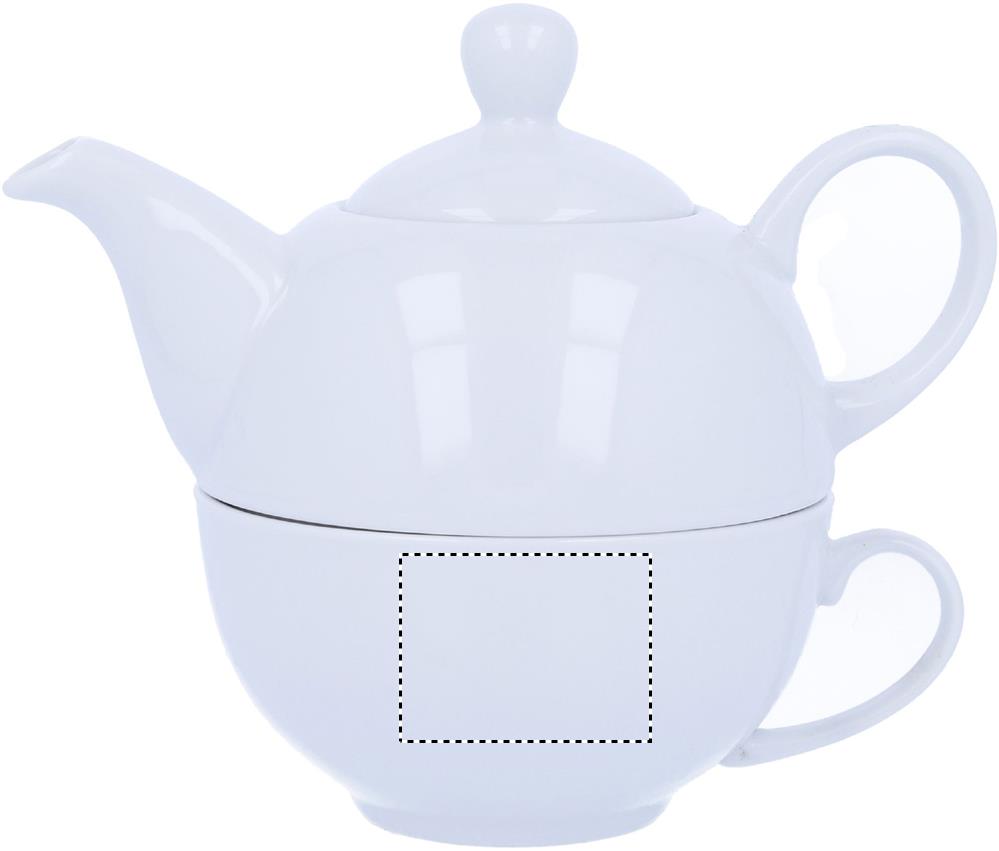 Teapot and cup set 400 ml cup left 06