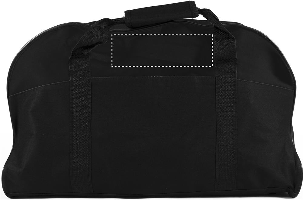 Sport or travel bag back colored part 03
