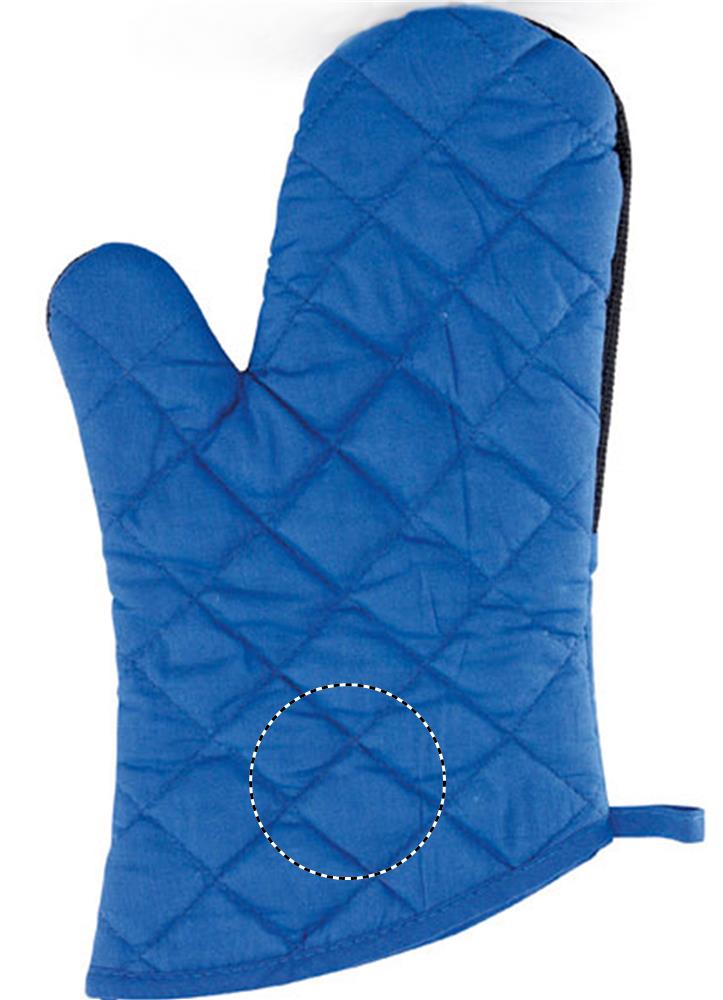 Cotton oven glove front lower e 37
