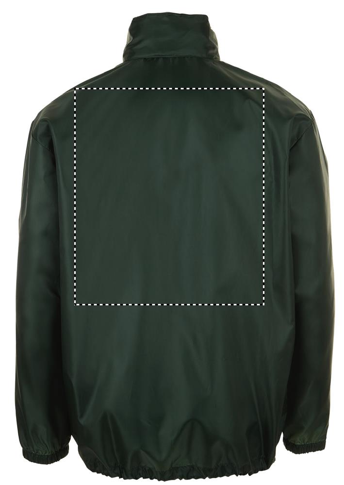 SHIFT UNISEX WINDBREAKER back fg