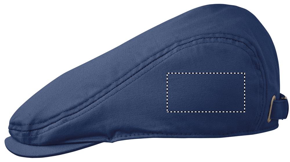 Newsboy flat cap 235 gr/m² left side 04