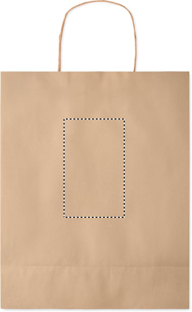 Medium Gift paper bag  90 gr/m² back transfer 13