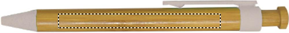 Penna a sfera in bamboo barrel right handed 13