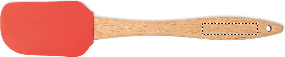 Christmas silicone spatula handle side 2 05