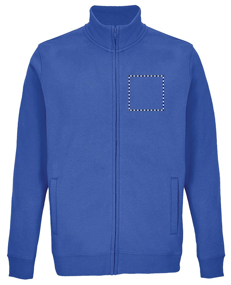 COOPER FULL ZIP SWEAT chest left rb