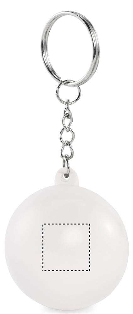 Portachiavi a forma di palla in PU side 1 06