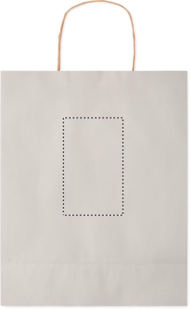 Medium Gift paper bag  90 gr/m² back transfer 06