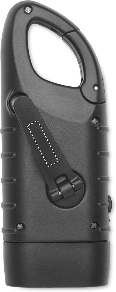 Solar torch with dynamo crank back side 3 03