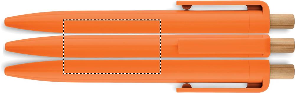 Penna a sfera in ABS riciclato roundscreen 10