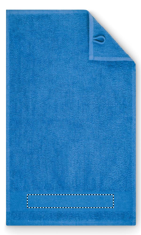 Asciugamano da ospite in cotone strip embroidery 37