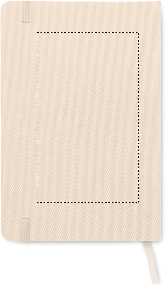 Notebook A5 in 600D RPET back 43