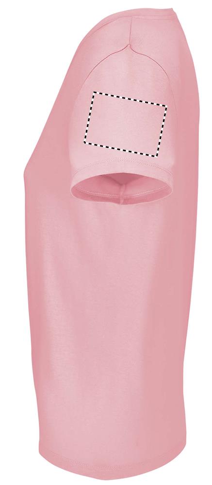 REGENT V T-SHIRT WOMEN arm left ax