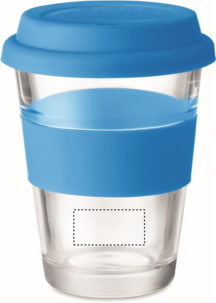 Glass tumbler 350 ml mug front lower 04