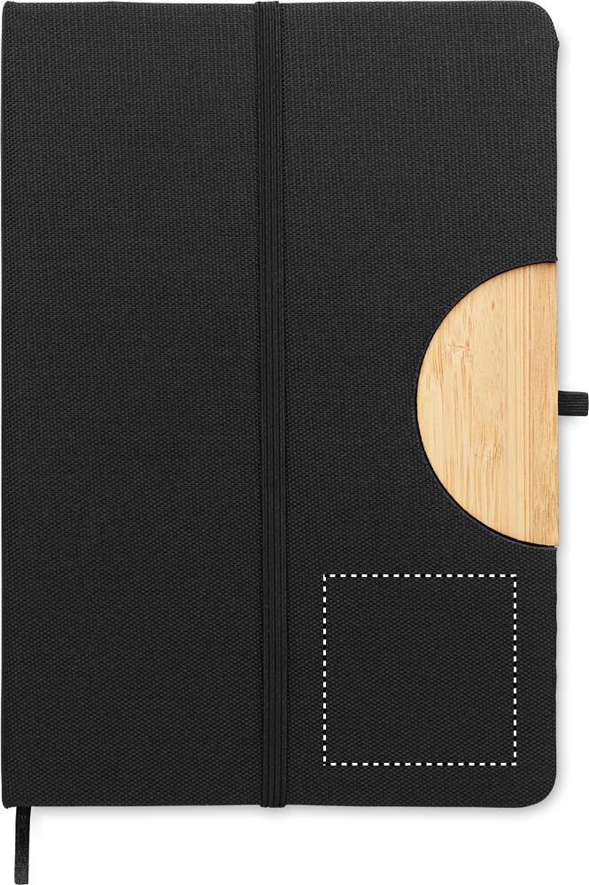 A5 RPET notebook 80 lined front lower 03
