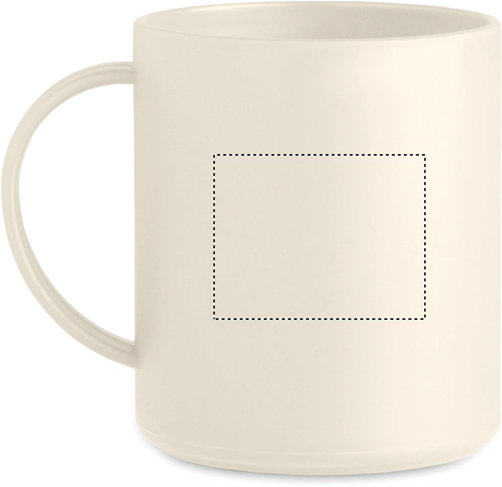 Reusable mug 300 ml left handed 13