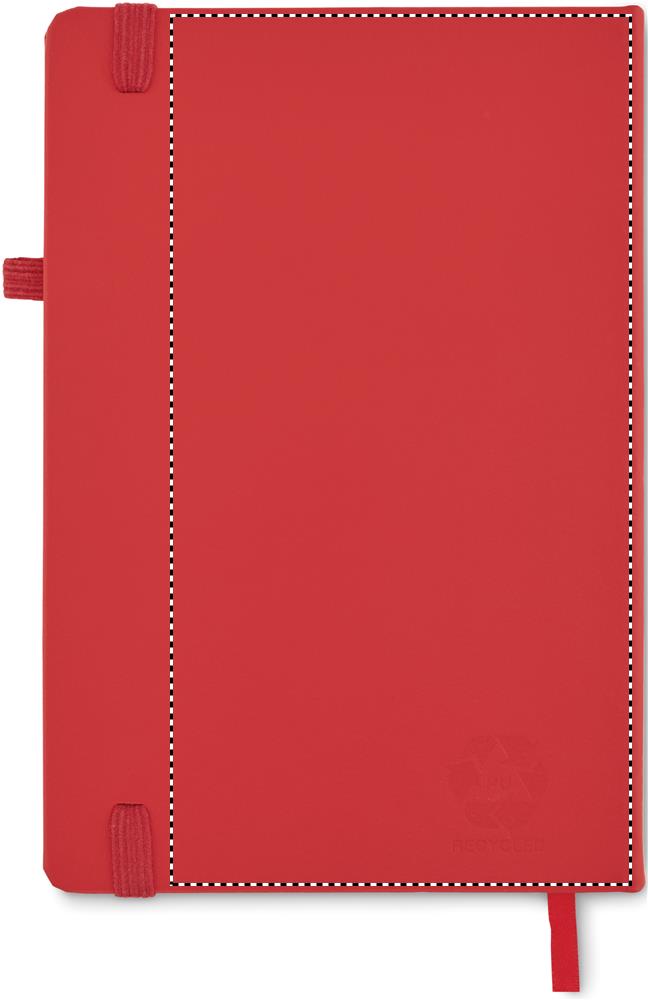 Recycled PU A5 lined notebook back pd 05