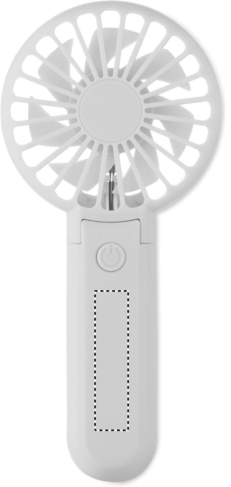 Portable foldable fan handle 06