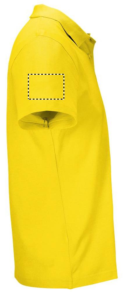 PULSE UNISEX POLO arm right go