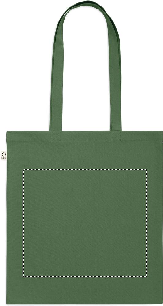 Recycled cotton shopping bag back td1 60