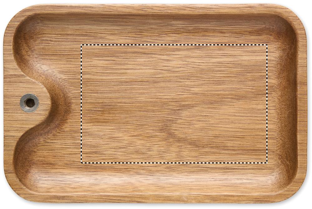 Portachiavi in legno d'acacia tray 40