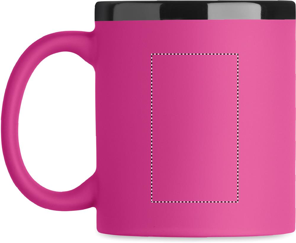 Ceramic mug for laser 300 ml left handed 38