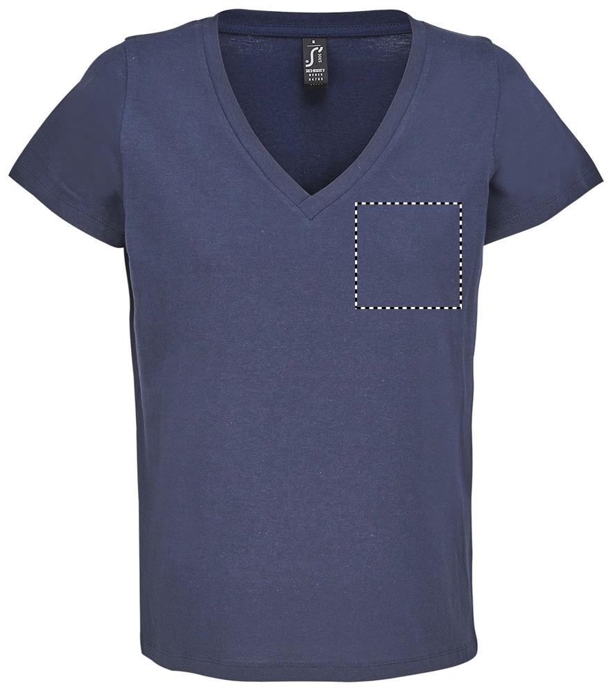 REGENT V T-SHIRT WOMEN chest fn