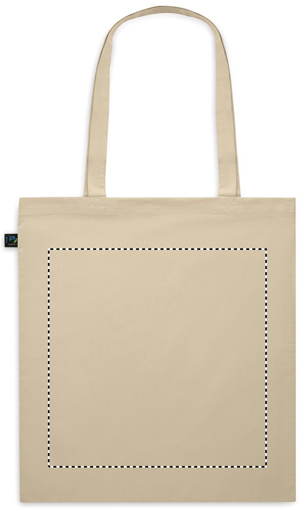 Fairtrade shopping bag140gr/m² back 53