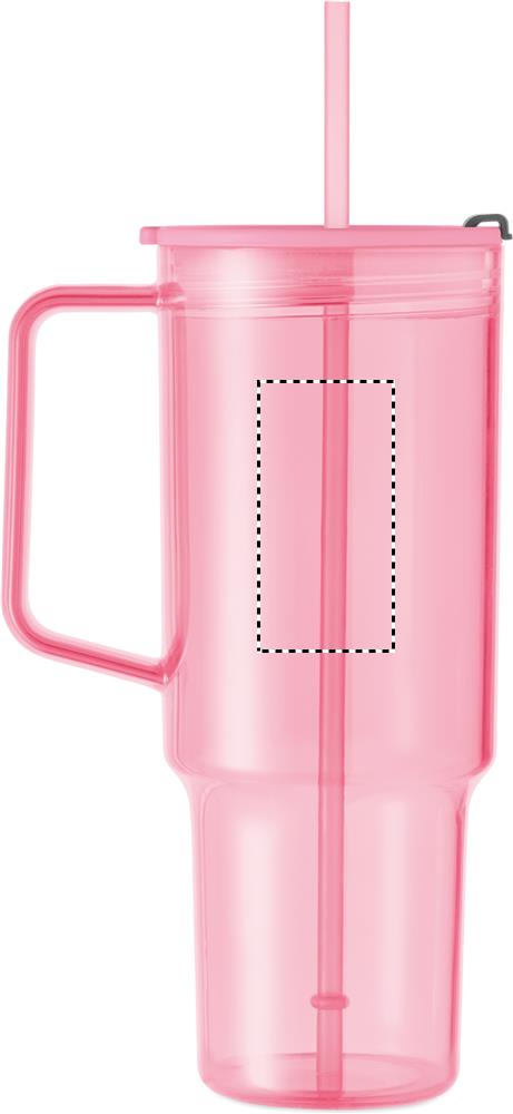 Bicchiere RPET 1200ml left handed upper 31