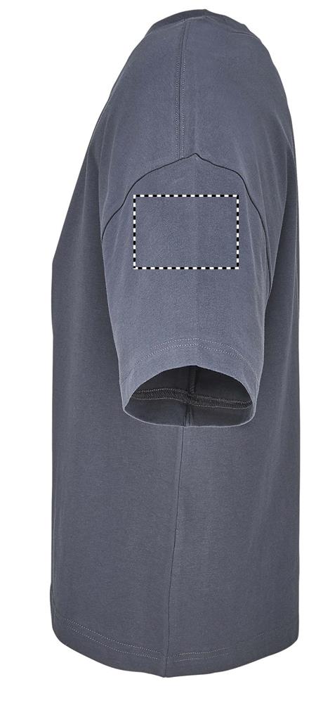 BOXY WOMEN OVERSIZE T-SHIRT arm left mu