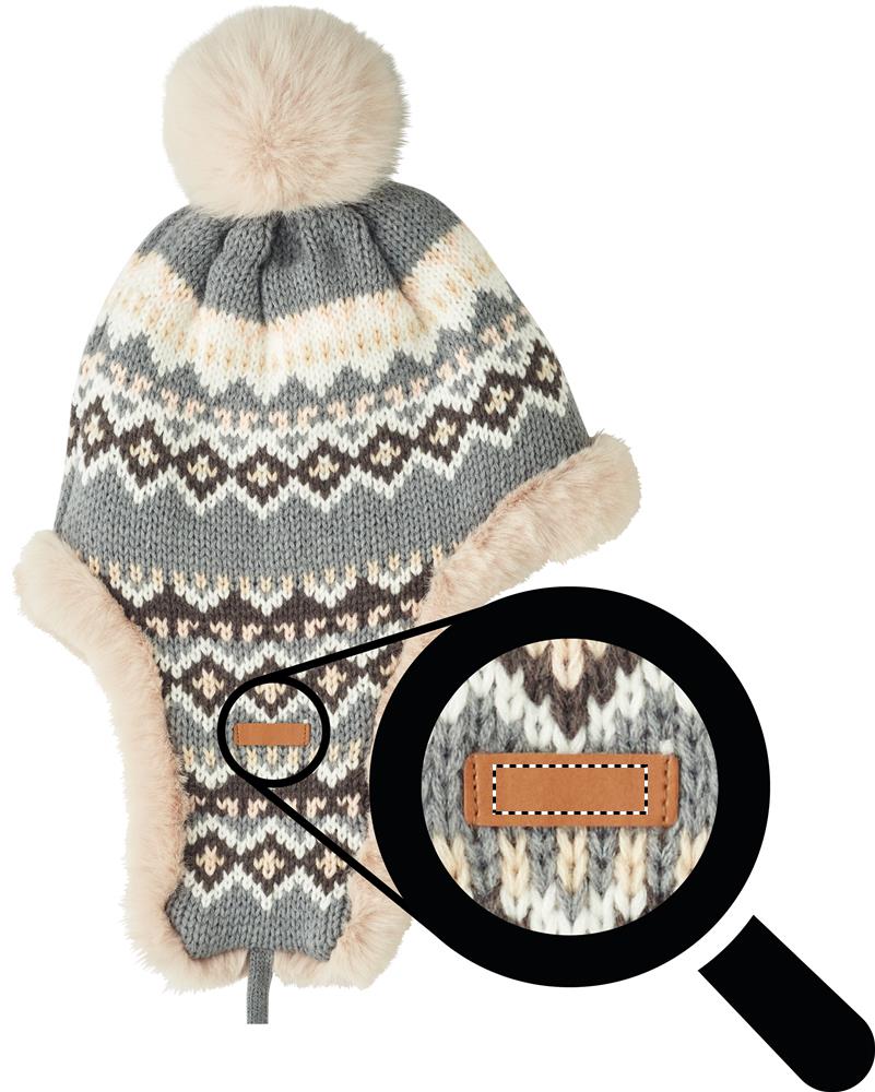 Berretto lavorato a maglia tag 03