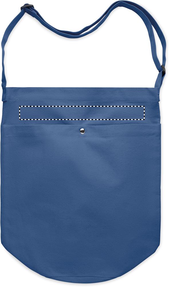 Canvas shopping bag 270 gr/m² front upper 04