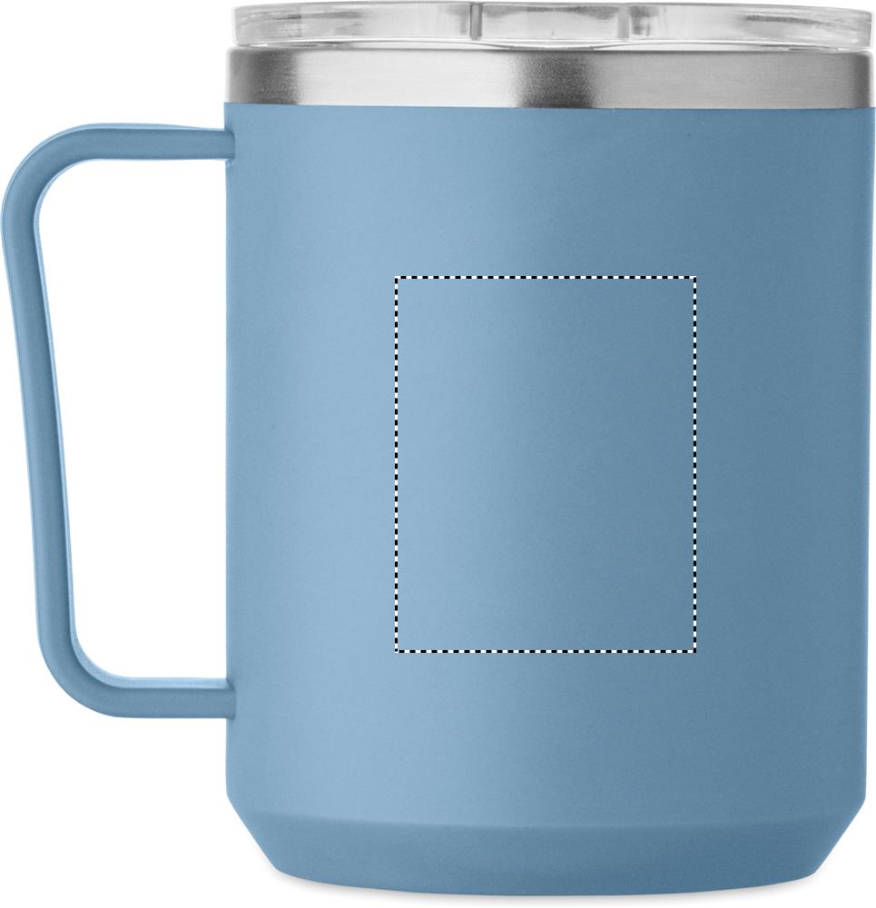 Double wall mug 400ml left handed 20