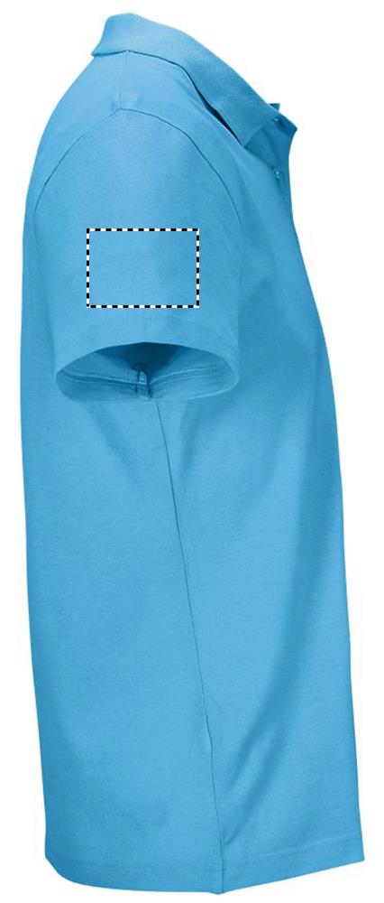 PULSE UNISEX POLO arm right aq