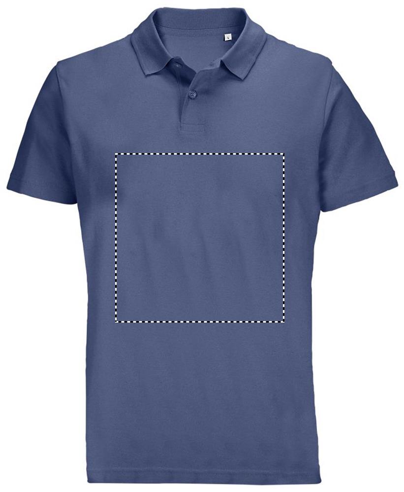 PULSE UNISEX POLO front dm