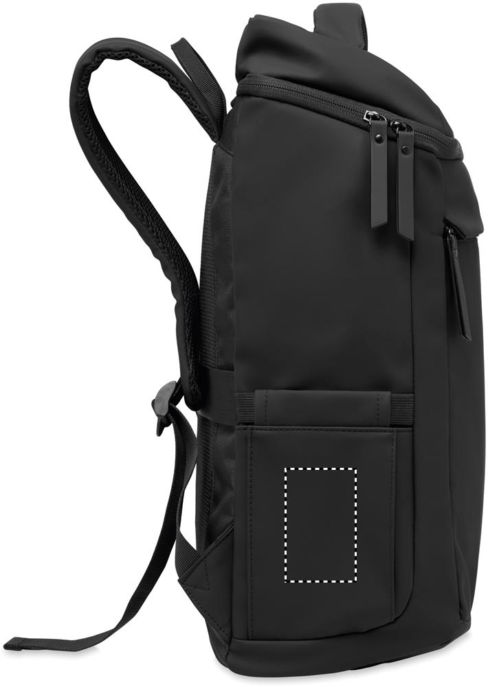 Zaino per laptop 15" in PU left pocket 03