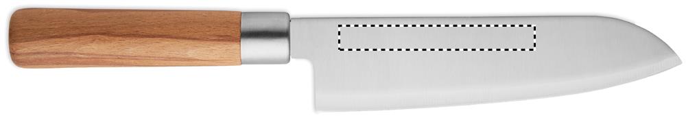 Coltello da chef in legno blade side 2 14
