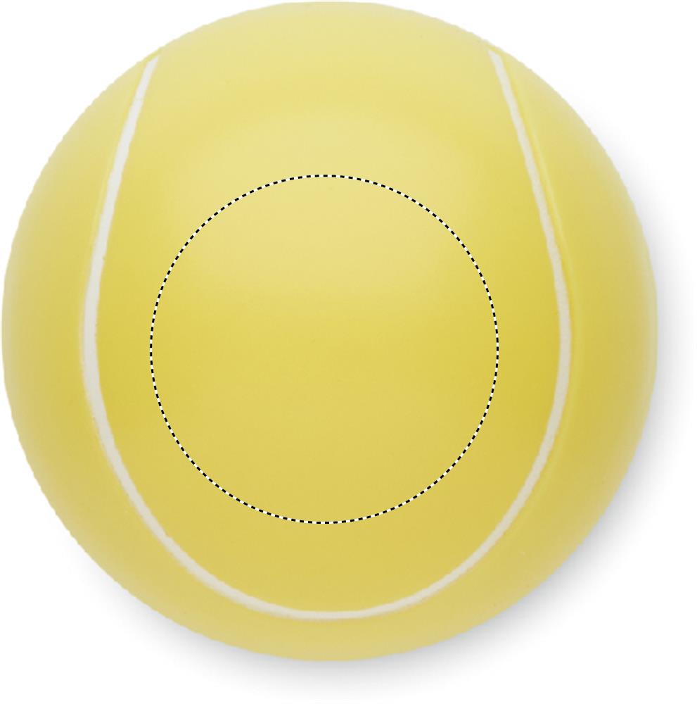 Lip balm in tennis ball shape side 1 08