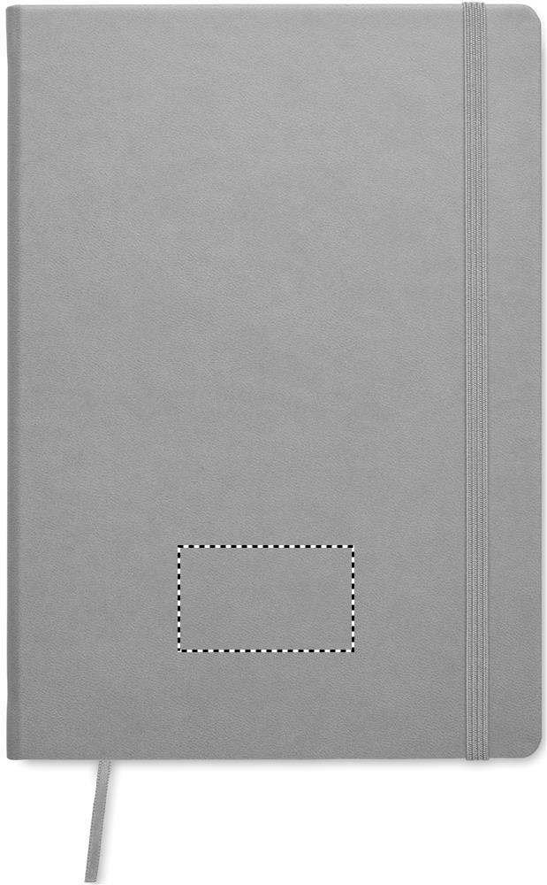 Notebook A5, pagine riciclate front pad 07
