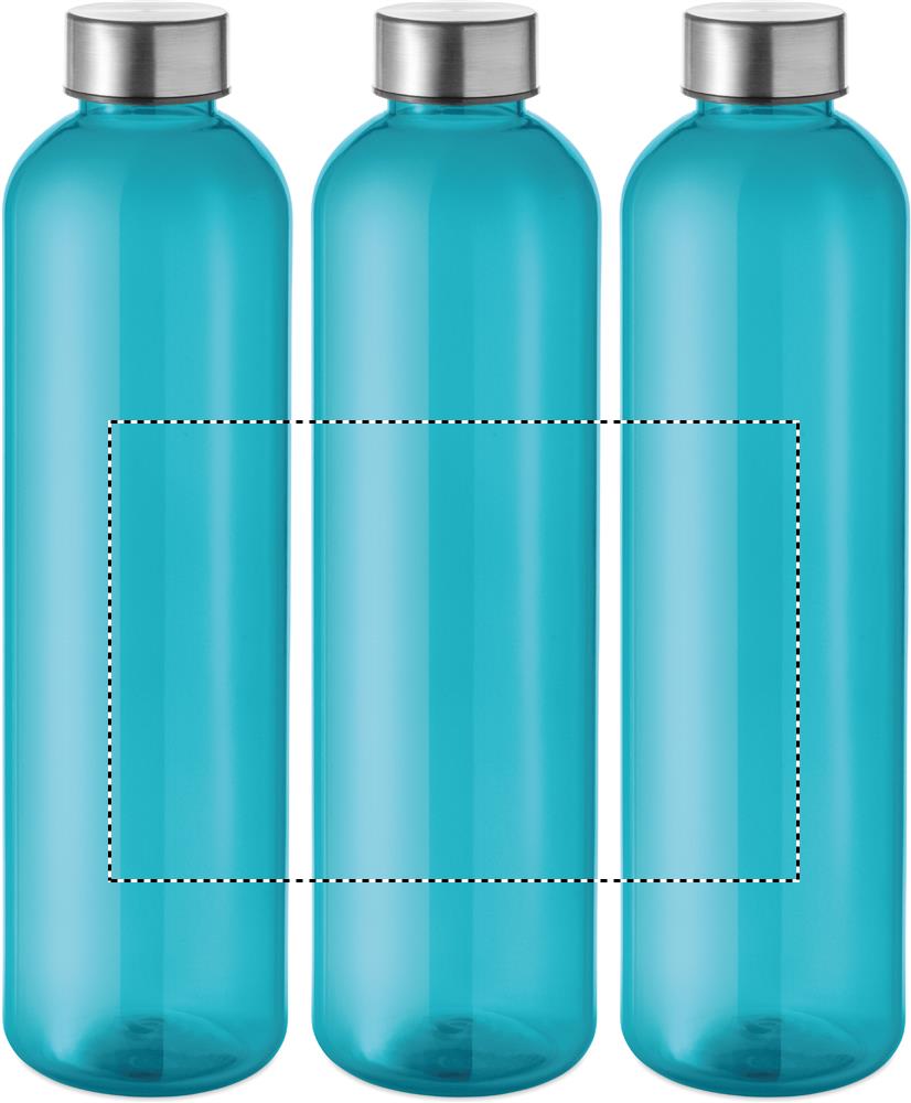 RPET bottle 1000ml roundscreen 23