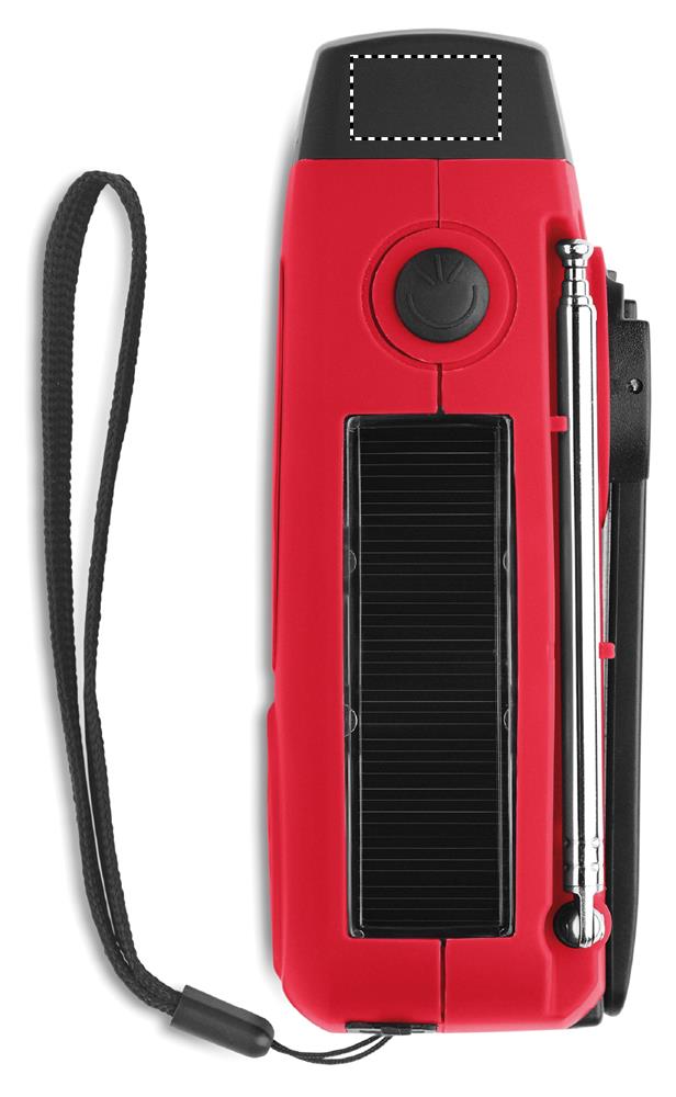 Radio portatile con torcia LED top 05