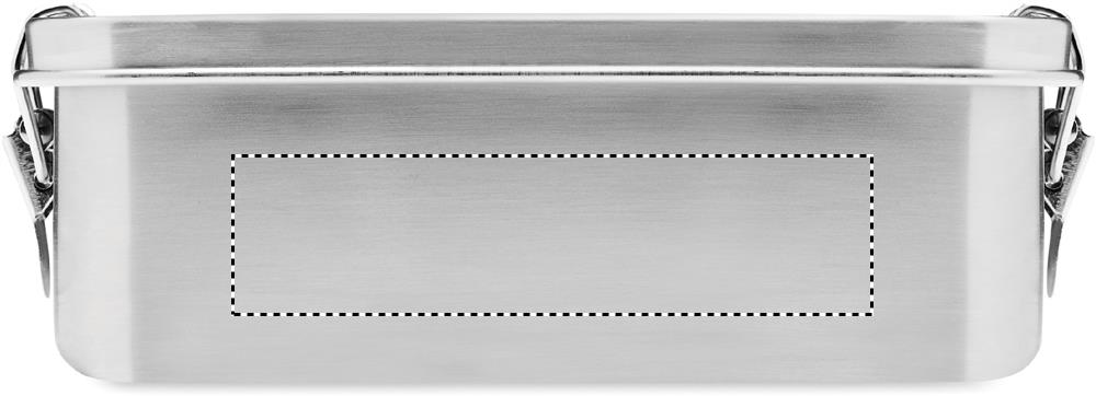 Stainless steel lunch box side 2 16