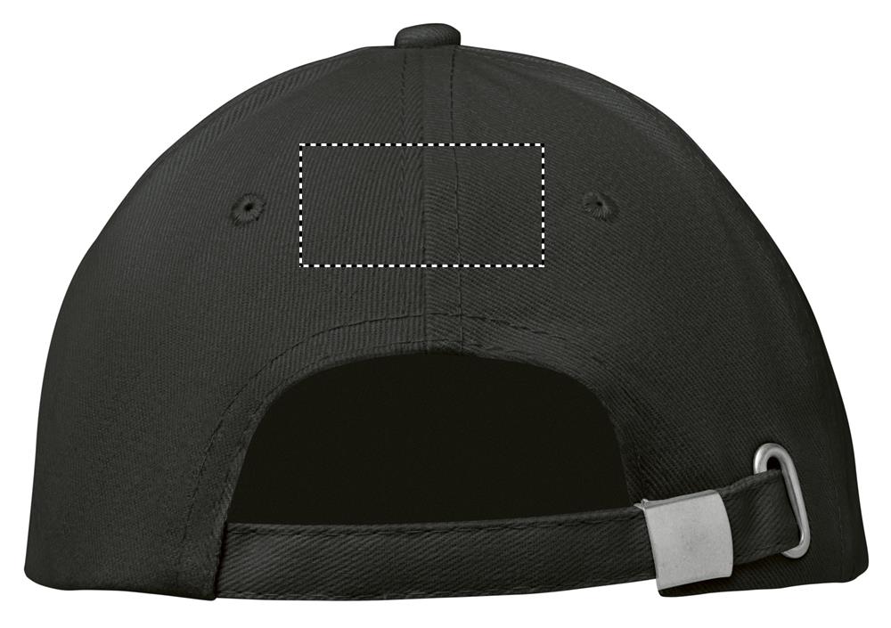 BUFFALO SIX PANEL CAP back bd